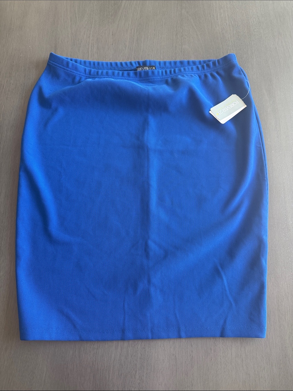 Blue Pencil Skirt - Classic Womens Work Skirt